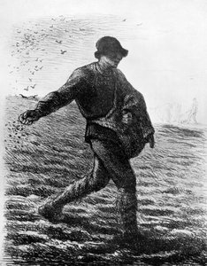 Såmanden, c1850, 1913. af Jean Francois Millet