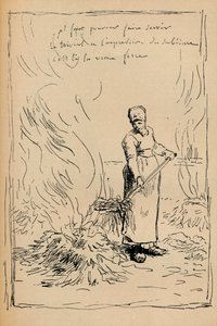 Bondebrændende ukrudt, 1800-tallet af Jean Francois Millet