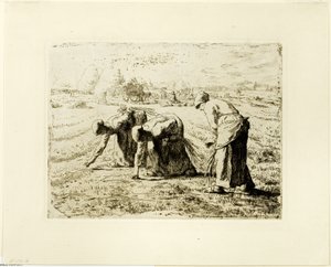 Gleanerne af Jean Francois Millet