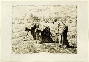 Gleanerne af Jean Francois Millet