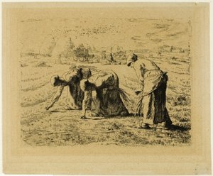 Gleanerne af Jean-Francois Millet
