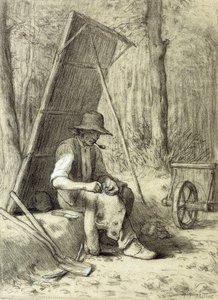 The Road Mender, af Jean Francois Millet