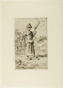 Spinneren af Jean Francois Millet