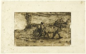 De to køer af Jean Francois Millet