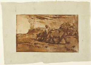 De to køer af Jean Francois Millet