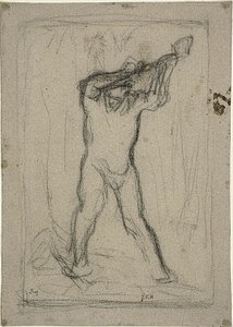 Træhuggeren af Jean-Francois Millet
