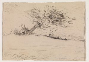 Vindstødet af Jean Francois Millet