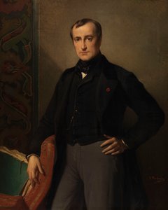 Maleren Paul Delaroche (olie på lærred)