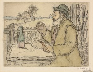 Til dit helbred, 1894. af Jean Francois Raffaelli