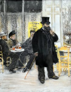 Bohemerne på caféen