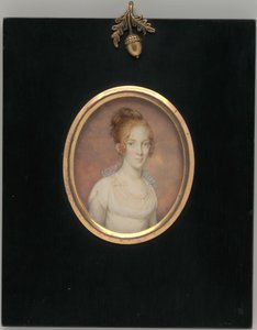 Mrs. Nathaniel Bowen Margaret Blake, ca. 1805. af Jean Francois Vallee