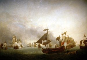 Grenada Island Naval Combat af Jean Francois Hue