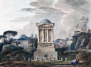 Design af springvandet i Poltava, 1807