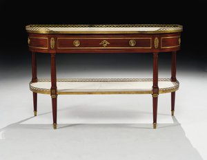 Louis XVI skænk konsol af Jean Frederic Birckel