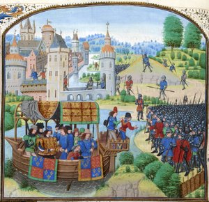 Jean Froissart, Chronicles, 154v, 12148 btv1b8438605hf336, beskæring