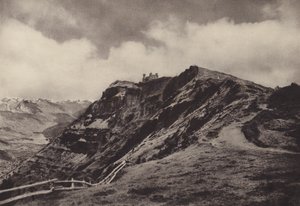 Rigi Kulm, hotel på toppen (s/h foto) af Jean Gaberell