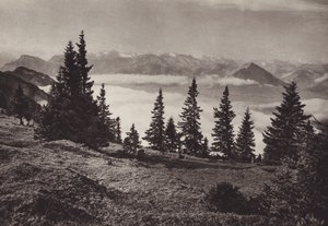 Gå i nærheden af ​​Staffel (s/h foto) af Jean Gaberell