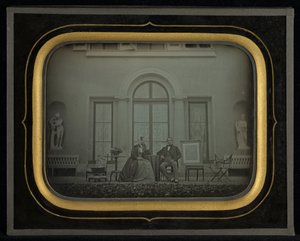Jean-Gabriel og Anne-Charlotte-Adélaide Eynard af Jean Gabriel Eynard