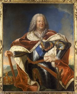 Portræt af Stanislas Leszczynski (Leszczinski af Jean Girardet