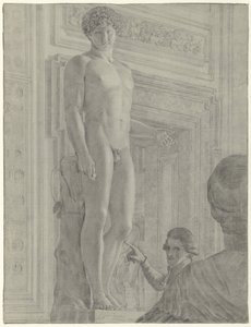 Statue af Antinous Albanien i Capitoline Museum i Rom