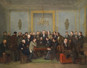 Det berømte skakspil mellem Howard Staunton og Pierre Saint Amant den 16. december 1843