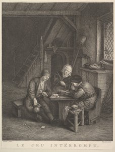 Det afbrudte spil Det afbrudte spil, 1730-68. af Jean Heudelot