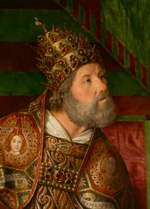 Sankt Peter, detalje. Triptykon af mesteren af Moulins