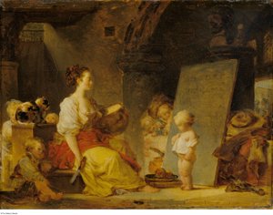 Fragonard - Sig venligst, ca. 1780 af Jean Honore Fragonard