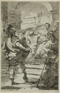 Fabius Maximus før det karthagiske senat af Jean Honore Fragonard