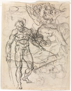 Figurstudier (verso) af Jean Honore Fragonard