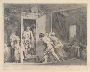 Kabinettet, 1778. af Jean Honore Fragonard