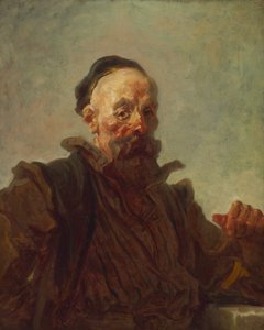 Portræt af en mand i spansk dragt, 1768-70 af Jean Honore Fragonard