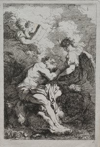 Sankt Jerome af Jean Honore Fragonard
