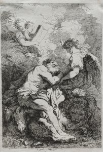 Sankt Jerome. af Jean Honore Fragonard