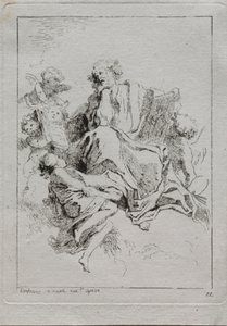 St. Luke. af Jean Honore Fragonard