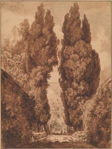 Cypressernes Avenue ved Villa d