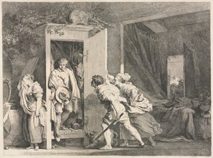 Skabet, 1778. af Jean Honore Fragonard