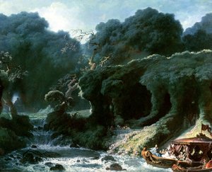 Festen i Rambouillet eller Kærlighedens ø, ca. 1770 af Jean Honore Fragonard