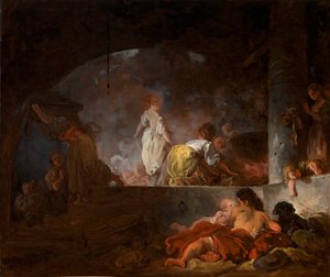 Vasketøjerne af Jean Honore Fragonard
