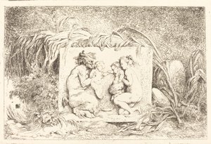 Satyrens Familie af Jean Honore Fragonard