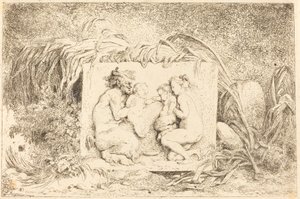 Satyrens Familie af Jean Honore Fragonard