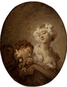 Koketten og ungdommen. af Jean Honore Fragonard