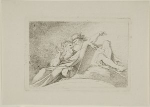 To profeter af Jean Honore Fragonard