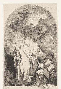 Forherligelse af Maria af Jean Honore Fragonard