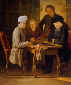 Voltaire ved et skakbord