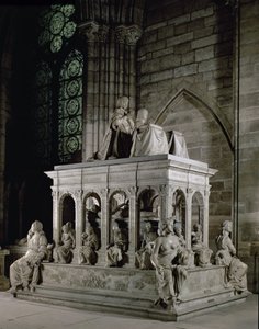 Grav af Ludvig XII (1462-1515) og Anne af Bretagne (1477-1514) (marmor)