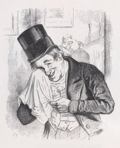 De Profundis fra The Complete Works of Beranger, 1836. af Jean Ignace Isidore Gérard