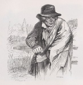 The Old Vagabond fra The Complete Works of Béranger, 1836.