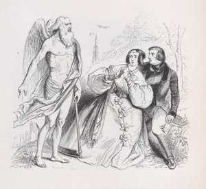 Tid fra The Complete Works of Béranger, 1836. af Jean Ignace Isidore Gérard