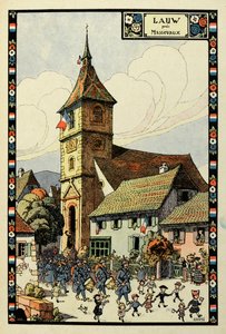 Trefarvet paradis: Lauw nær Massevaux 1918